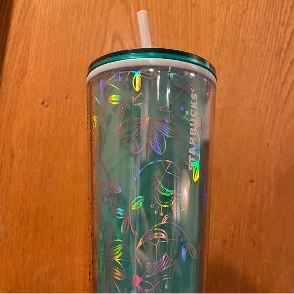 Starbucks Winter Holiday Color Changing Mint Green Venti Tumbler - Picture 8 of 14